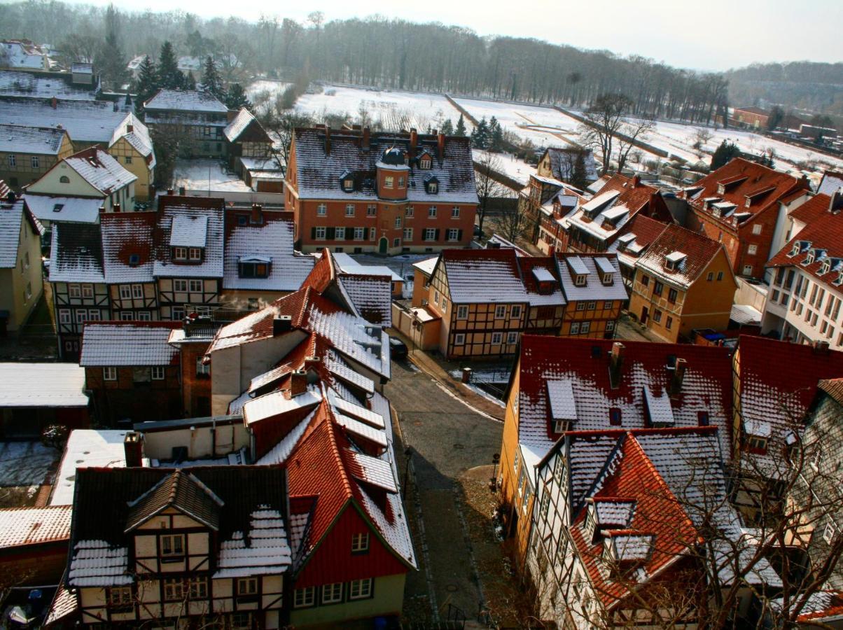 Hotel Garni Tilia Кведлинбург Экстерьер фото